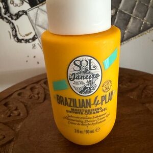 Sol de Janeiro Brazilian 4 Play Moisturizing Shower Cream-Gel New 3 floz